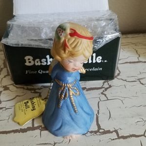 Vintage 1978 Bashful Belle Porcelain Angel